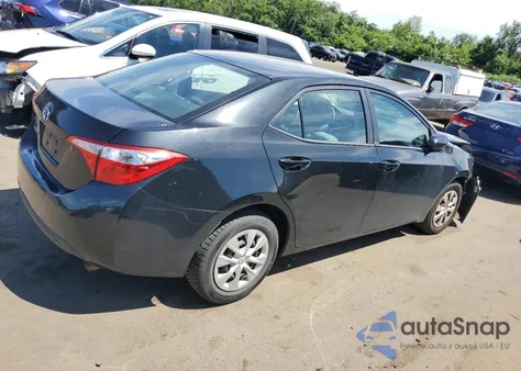 2016 Toyota Corolla L из США, поврежденный, VIN 2T1BURHE9GC592953